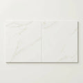 Marvel Calacatta Apuano 24x24 Matte Porcelain Tile close-up