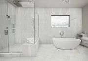 Marvel Calacatta Apuano Archer Mesh Matte Porcelain Mosaic