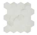 Marvel Calacatta Apuano Archer Mesh Matte Porcelain Mosaic