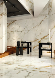 Marvel Calacatta Imper 48x48 Porcelain Floor Tile