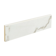 Marvel Stat Supremo Marble Look 1/2x12 Pencil Bullnose Porcelain Trim