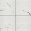 Marvel Stat Supremo Marble Look 3x12 Surface Bullnose Porcelain Trim