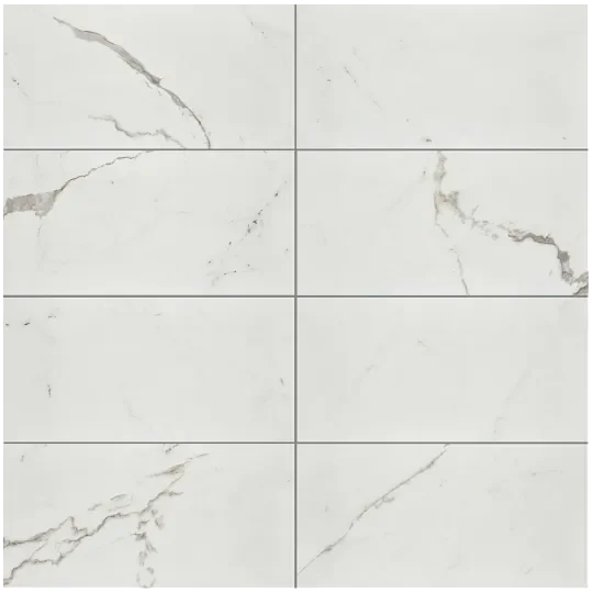 Marvel Stat Supremo Polished 3x12 Surface Bullnose Porcelain Trim
