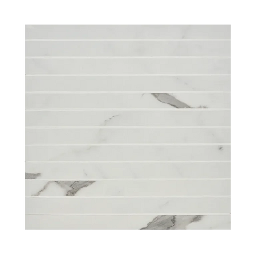 Marvel Stat Supremo Polished 1/2x12 Pencil Bullnose Porcelain Trim