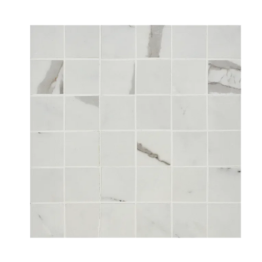 Marvel Stat Supremo Marble Look 3x12 Surface Bullnose Porcelain Trim
