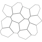 Marvel Stat Supremo Marble Look Puzzle Mesh Porcelain Mosaic