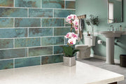 Marza Aqua 4x12 Glossy 0.29 Inch Ceramic Tile