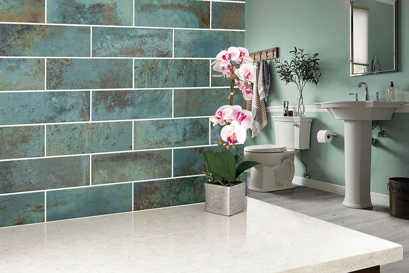 Marza Aqua 4x12 Glossy 0.29 Inch Ceramic Tile