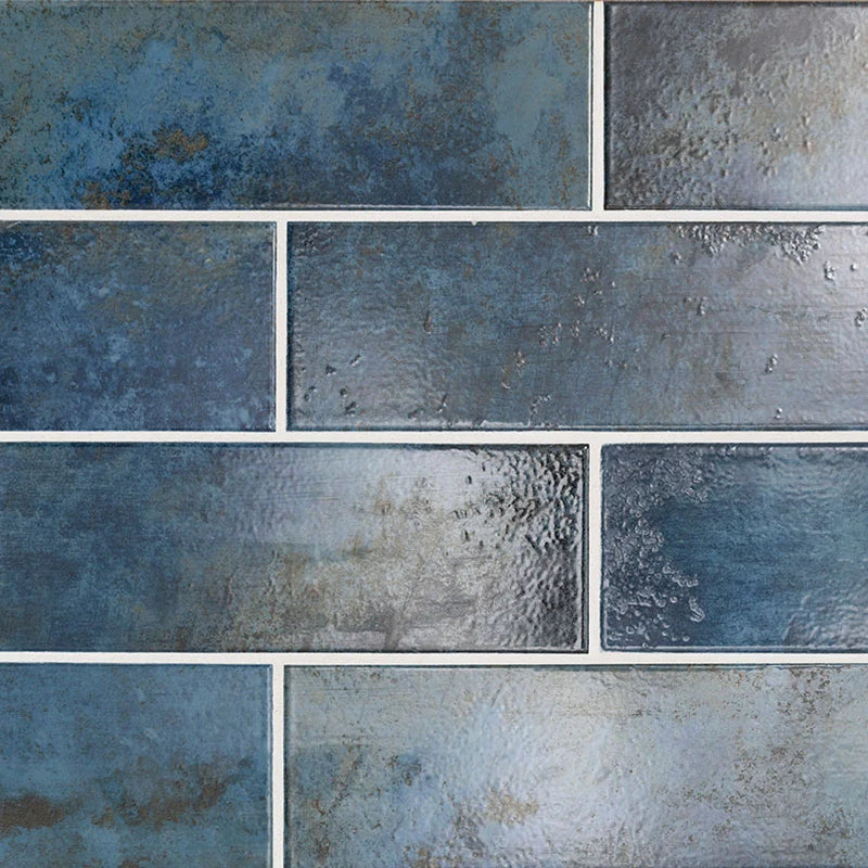 Marza Cobalt 4x12 Glossy 0.29 Inch Ceramic Tile