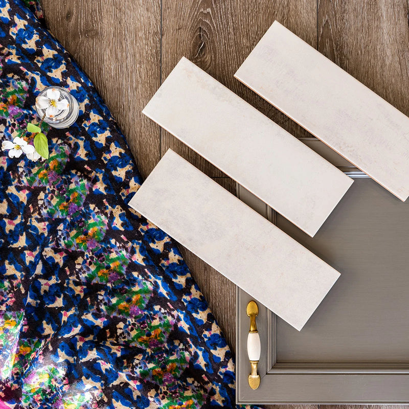 Marza Pearl 4x12 Glossy Ceramic Tile