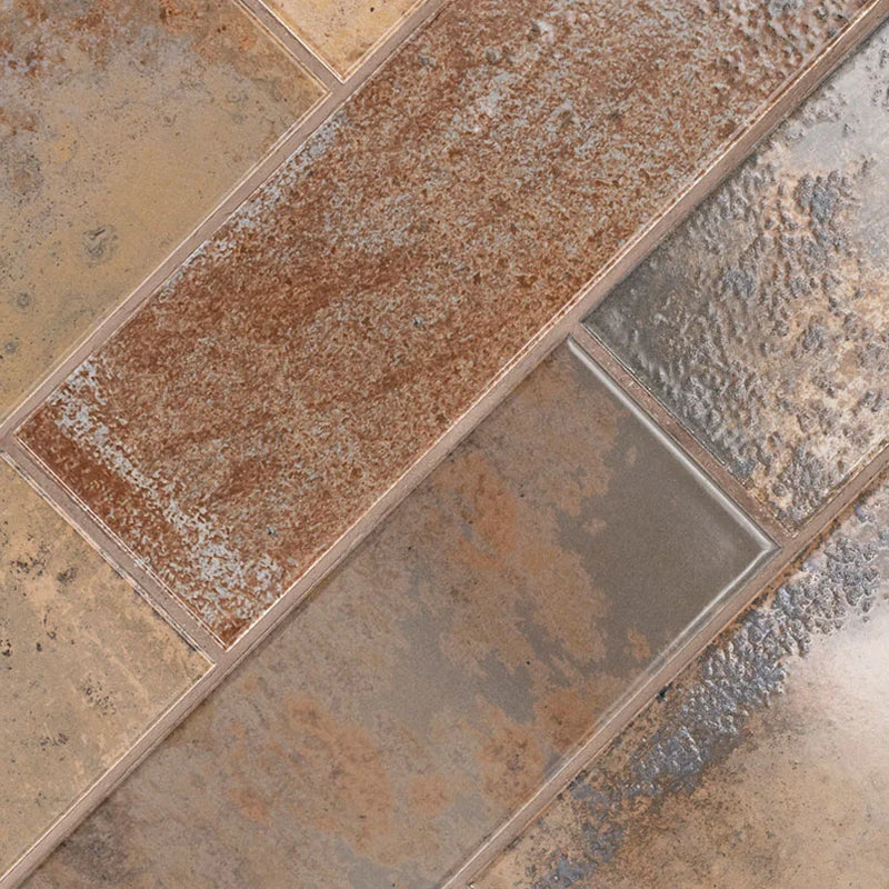 Marza Rust 4x12 Glossy Ceramic Tile