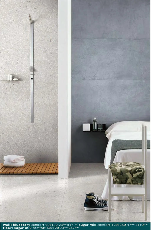 Match Up Series Sugar Mix 24x48 Polished Stone Look Porcelain Tile