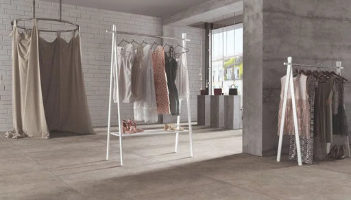 Materika Silver 24x48 Matte Porcelain Tile