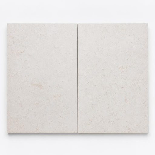 Mayra White 16x24 Eased Edge HUF Travertine Pool Coping close-up