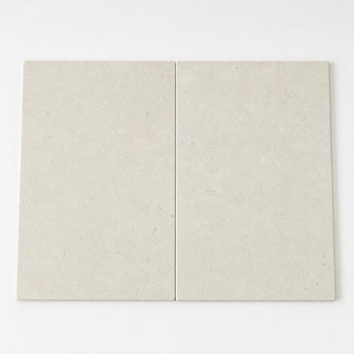 Mayra White 16x24 Tumbled Limestone Paver close-up