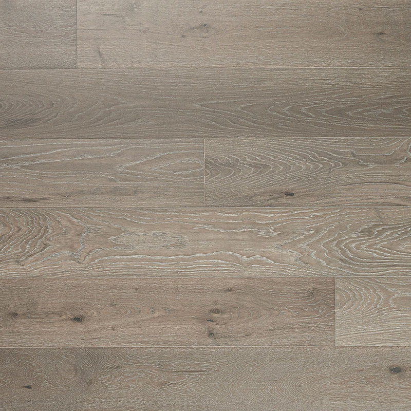 Mccarran Milledge 9x86 brushed genuine hardwood plank with visible wood grain and natural knots.
