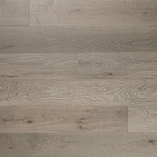 Mccarran Milledge 9x86 brushed genuine hardwood plank with visible wood grain and natural knots.