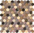 Melina 11.42x11.81 Glass Mosaic