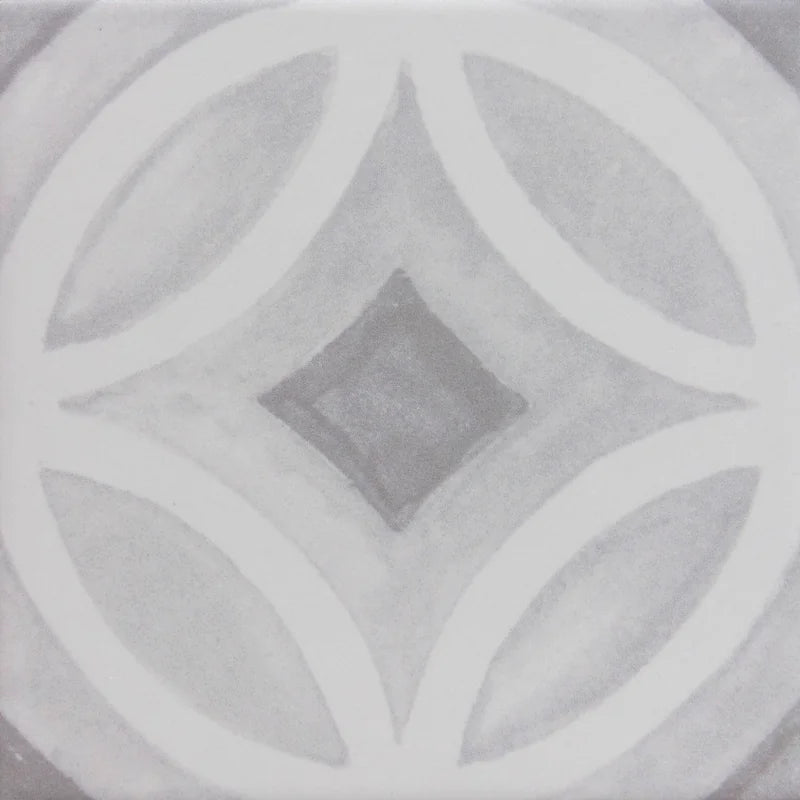 Memory Grey #1 6x6 Glazed Porcelain Pool Tile