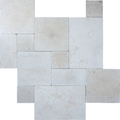 Menia Cream 3cm Set Tumbled Travertine Paver