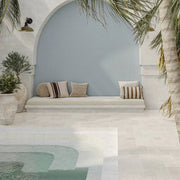 Marin Misty Blue 2x2 Penny Matte 11.75x10.5 Porcelain Mosaic