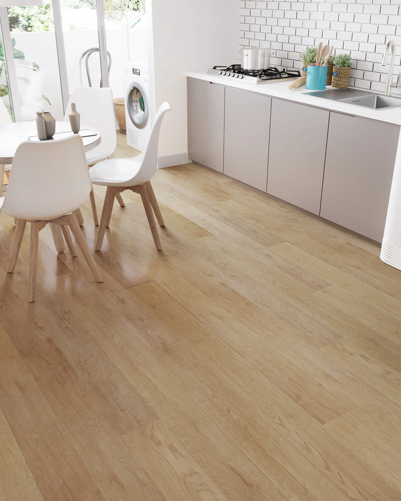 Meraki Demure Natural 7x60 EIR Painted-Bevel 20mil SPC Vinyl Flooring