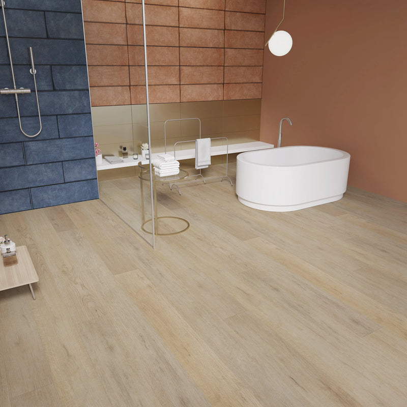 Meraki Opulent Beige 7x60 EIR Painted-Bevel 20mil SPC Vinyl Flooring