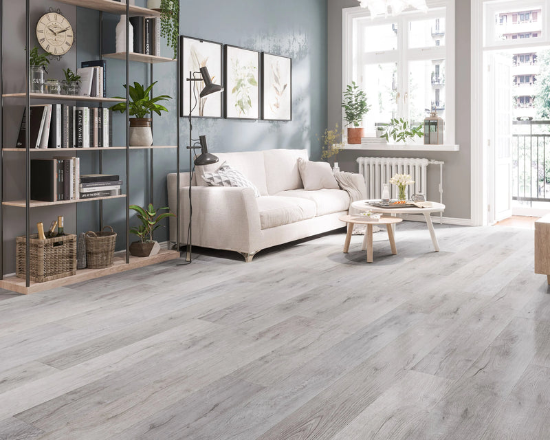 Meraki Iridescent Mist 7x60 EIR Painted-Bevel 20mil SPC Vinyl Flooring