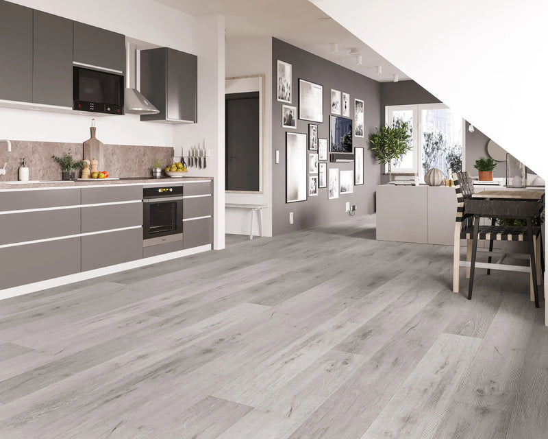 Meraki Iridescent Mist 7x60 EIR Painted-Bevel 20mil SPC Vinyl Flooring