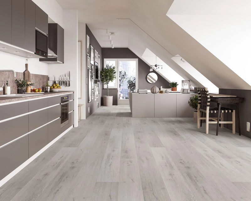 Meraki Iridescent Mist 7x60 EIR Painted-Bevel 20mil SPC Vinyl Flooring