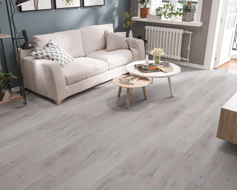 Meraki Iridescent Mist 7x60 EIR Painted-Bevel 20mil SPC Vinyl Flooring