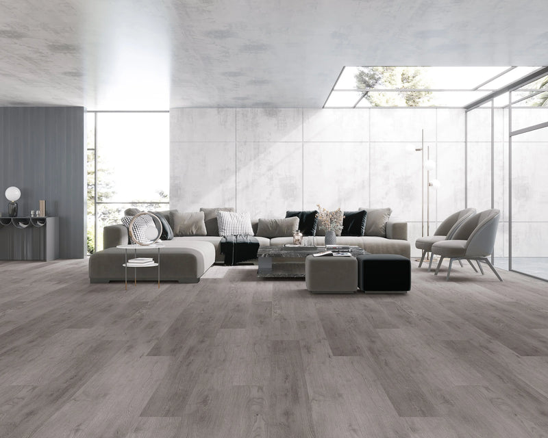 Meraki Tranquil Grey 7x60 EIR Painted-Bevel 20mil SPC Vinyl Flooring