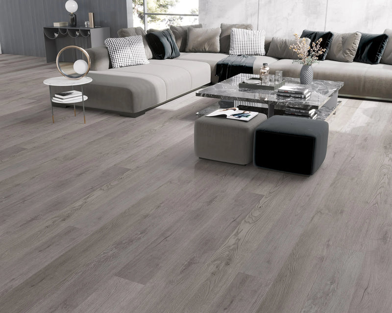 Meraki Tranquil Grey 7x60 EIR Painted-Bevel 20mil SPC Vinyl Flooring