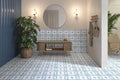 Mestral Garden 9x9 Matte Porcelain Tile