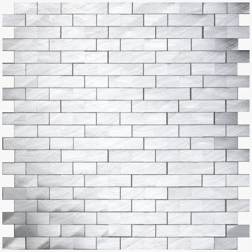 Mythos 12x12 3D Stack Metal Mosaic