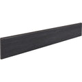 Metalwood Carbonio 3-1/2x24 Surface Bullnose Porcelain Trim