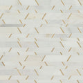 Metro Gold Pattern Misc. Glass Stone Blend Metal Mosaic Tile