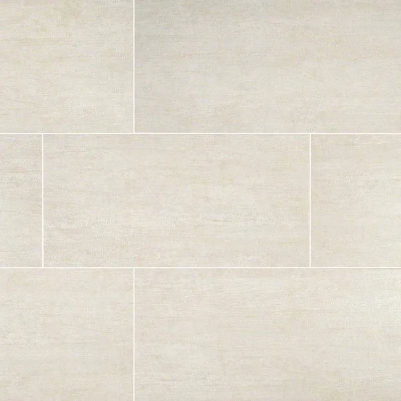 Metropolis Avorio 3x24 Bullnose Matte Porcelain Trim