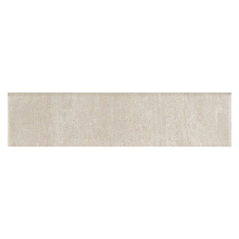 Metropolis Cloud 3x24 Bullnose Matte Porcelain Trim
