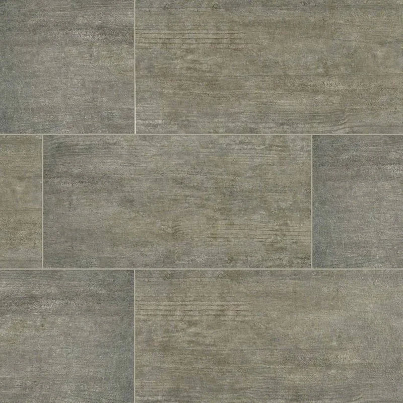 Metropolis Gray 3x24 Bullnose Matte Porcelain Trim