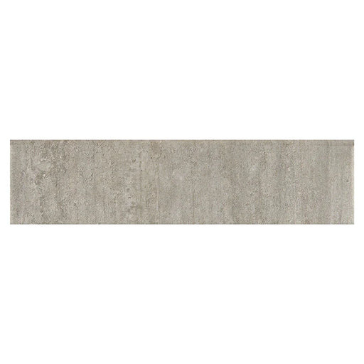 Metropolis Gray 3x24 Bullnose Matte Porcelain Trim