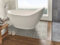 Metropolitan Pebble Pattern Tumbled Marble Mosaic Tile