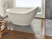 Metropolitan Pebble Pattern Tumbled Marble Mosaic Tile