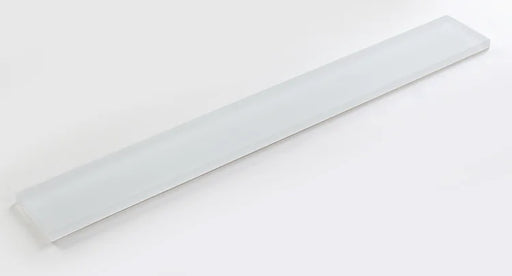 MIA White 2x16 Frosted Glass Mosaic
