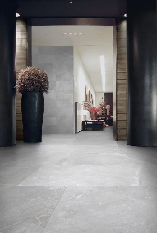 Milano Grigio 24x24 Natural Porcelain Tile