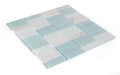 Milano Prime Blue New 1x1 Glass Mosaic