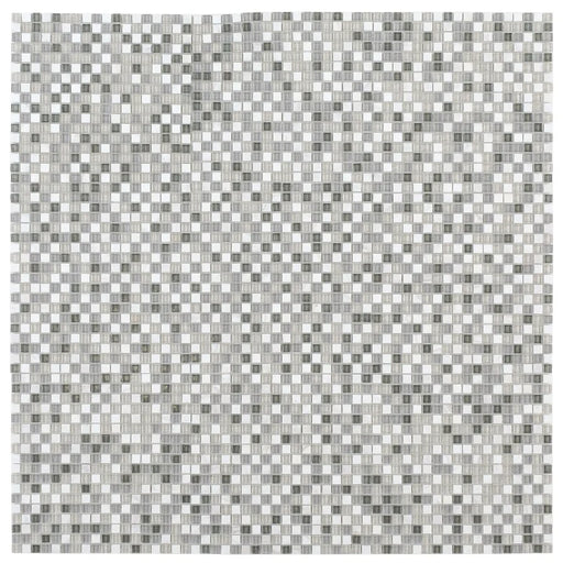 Milano Sea Mini 12x12 Glass & Marble Mosaic
