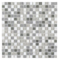 Milano Sea Mini 12x12 Glass & Marble Mosaic