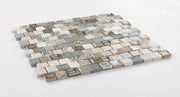 Milano Selene Beach 11.75x11.75 Slate Glass Mosaic