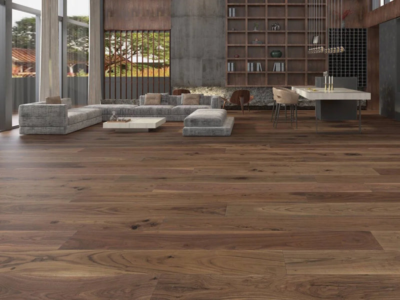Milky Way Select Helios 8.7x7 RL (3mm) Walnut Hardwood Flooring